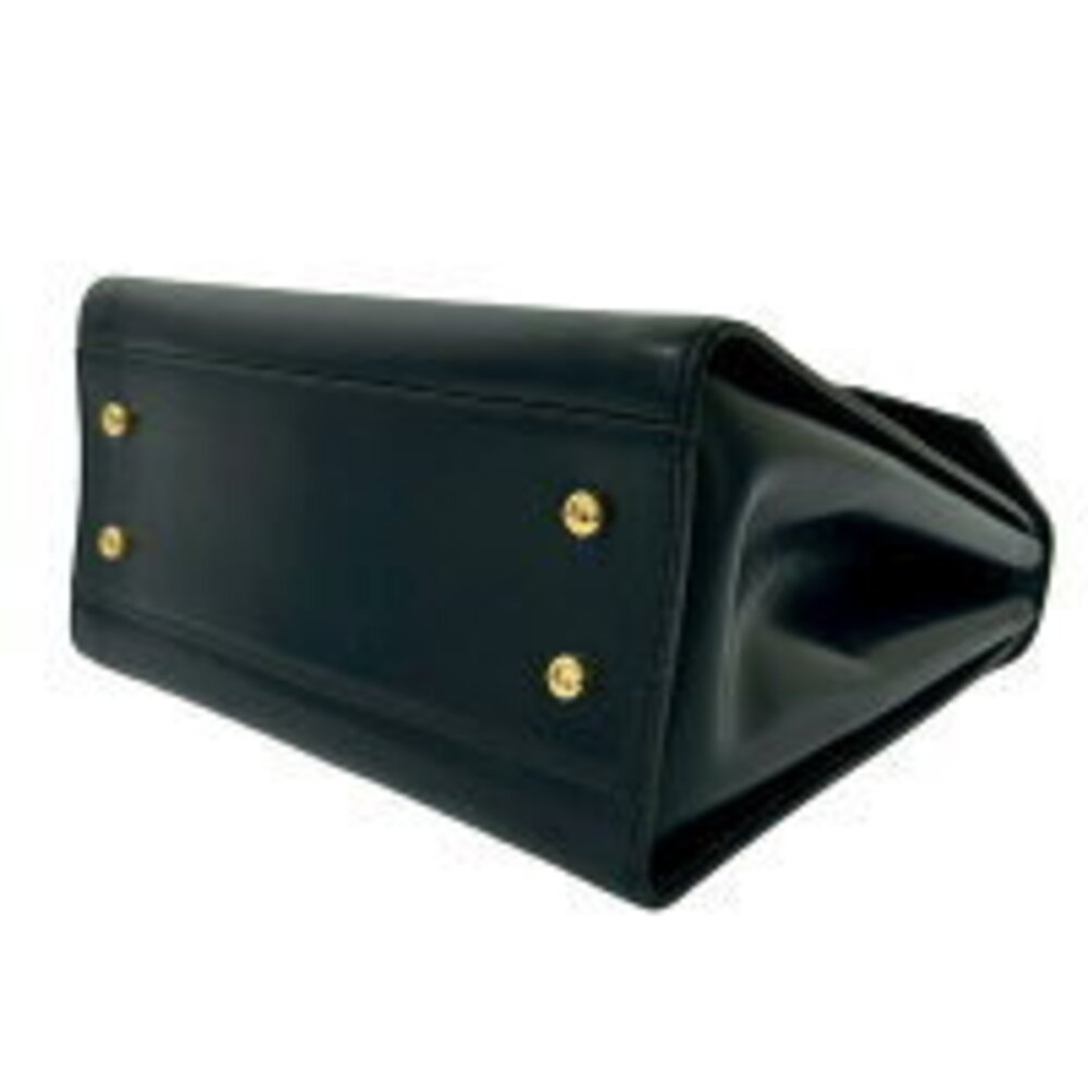 CELINE Starball Leather Handbag Shoulder Black - Picture 8 of 10